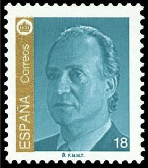 ESPAÑA 1994 3306 Sello Nuevo Basica Rey S.M. D. Juan Carlos I 18p