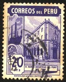 El Banco Industrial de Perú. Ley 7695.
