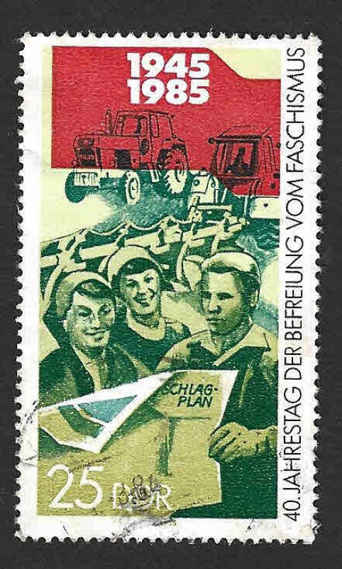 2483 - XL Aniversario de la Liberación del Fascismo (DDR)