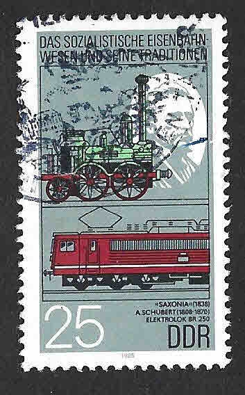 2497 - CL Aniversario de los Trenes Alemanes (DDR)