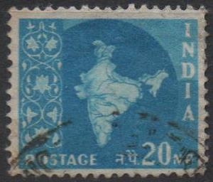 Mapa d' l' India