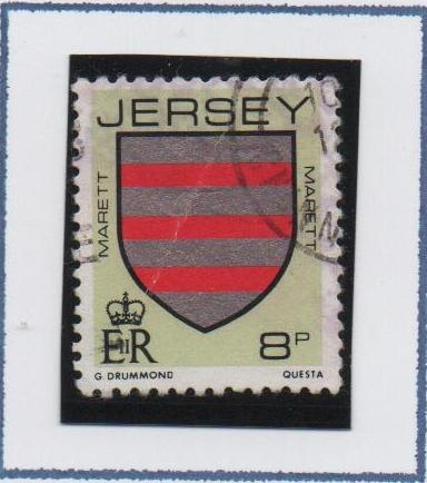 Escudos d' l' Familias nobles d' Jersey: Marett