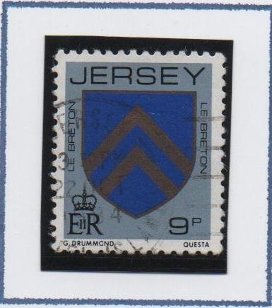 Escudos d' l' Familias nobles d' Jersey: Le Breton