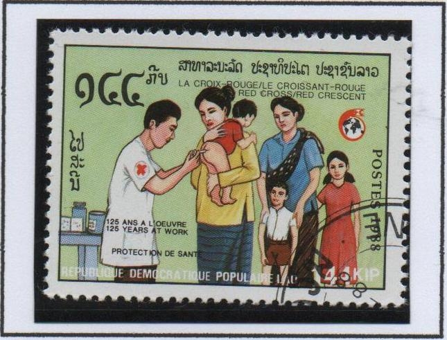 Cruz Roja, Inmunización infantil