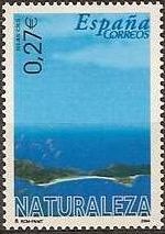 ESPAÑA 2004 4122 Sello Nuevo Naturaleza Islas cies (Vigo) Michel3996