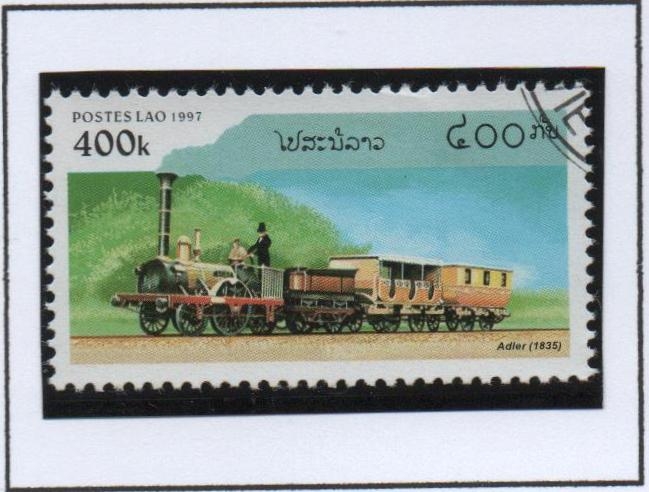 Locomotoras d' Vapor, Adler, 1835