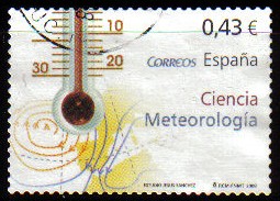 ESPAÑA 2008 4385 Sello Serie Ciencia Meteorología Usado