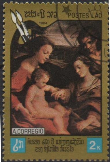 Pinturas por Correggio, Santa Catalina