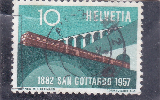 tunel San Gottardo 1882-1957