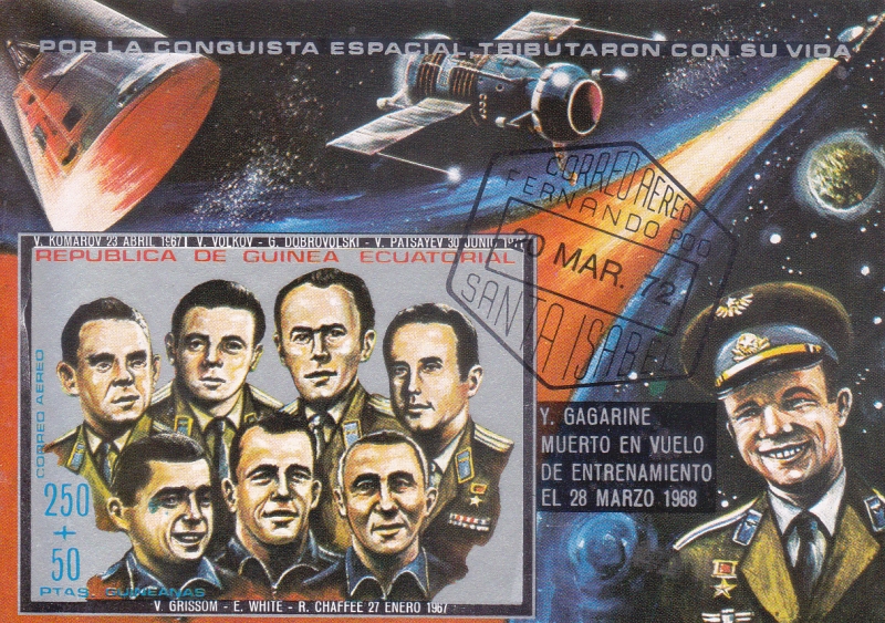 POR LA CONQUISTA ESPACIAL TRIBUTARON CON LA VIDA