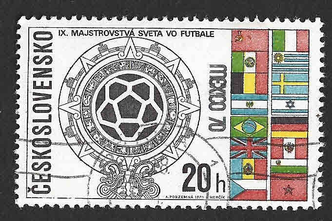 1704 - Campeonato Mundial de Fútbol. México