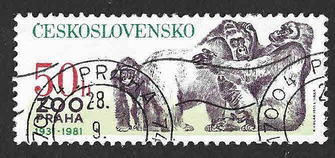 2380 - L Aniversario del Zoo de Praga