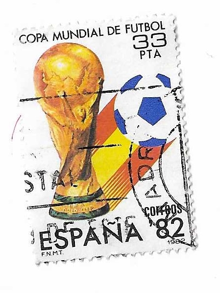 Edifil 2645. Copa mundial de futbol. España´82