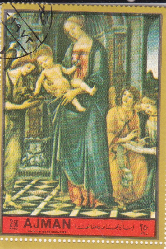 PINTURA- VIRGEN CON EL NIÑO