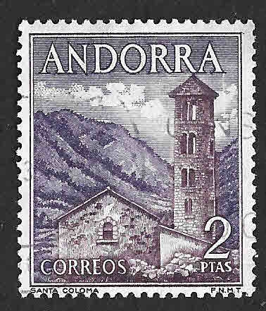 53 - Iglesia de Santa Coloma (Andorra Española)