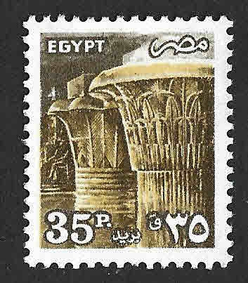 1284 - Capiteles del Templo de Karnak