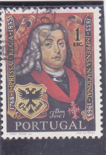 Rey José I, promotor de prensa y escudo