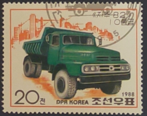 Green truck