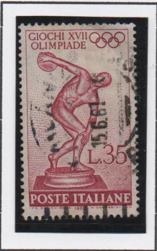 Juegos Olímpicos Roma'60, Discóbolo