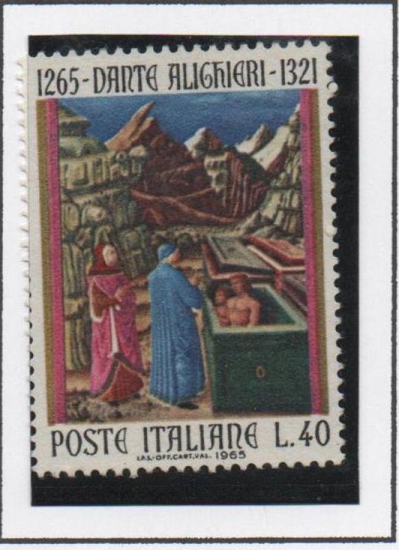 Dante Alighieri poeta /1265-1321)