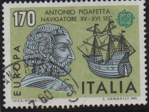 Europa, Antonio Pigafetta