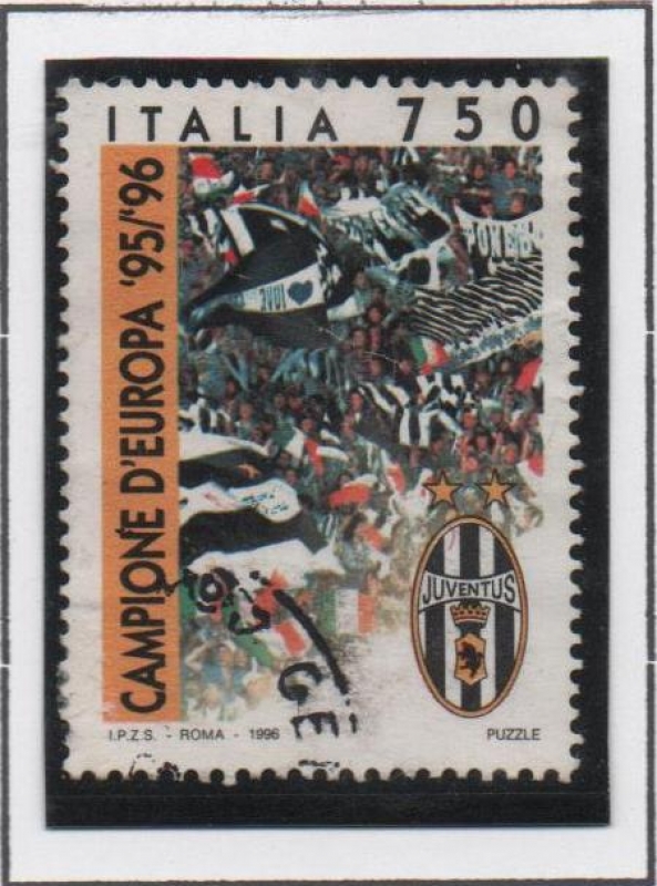 Juventus, Campeon d' Europa d' Futbol 1995/96