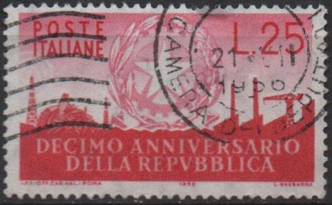 10º Aniv. d' l' Republica Italiana