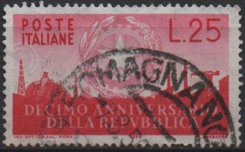 10º Aniv. d' l' Republica Italiana