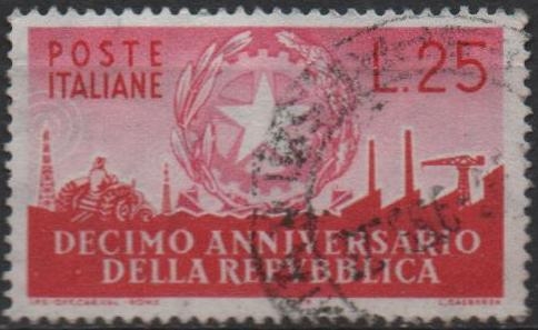 10º Aniv. d' l' Republica Italiana