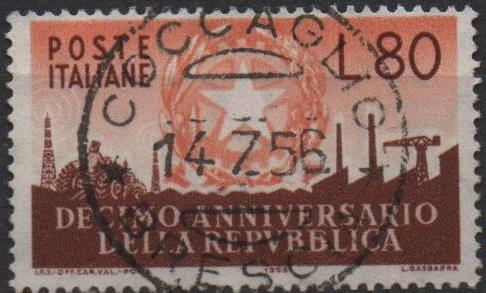 10º Aniv. d' l' Republica Italiana