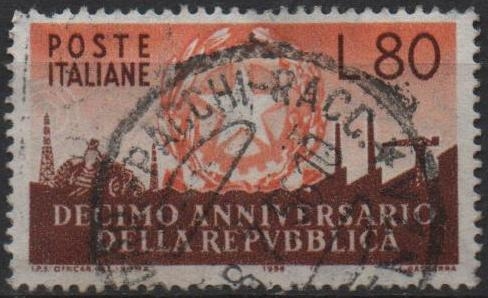 10º Aniv. d' l' Republica Italiana