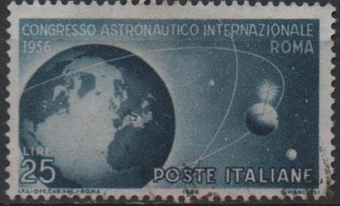 Congreso Internacional d' Astronautica en Roma