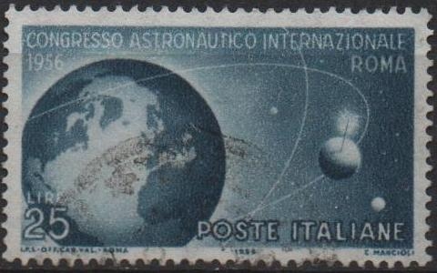 Congreso Internacional d' Astronautica en Roma