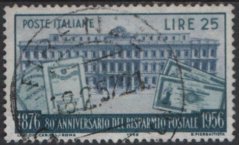 Palacio d' l' Cajas d' Ahorro Postal en Italia