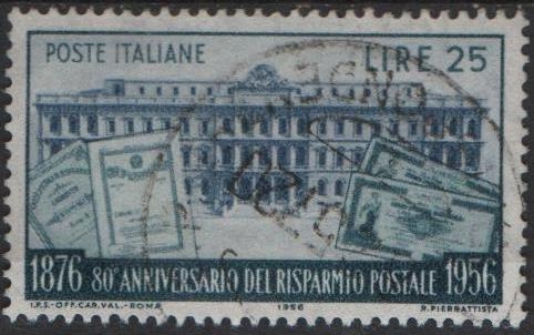 Palacio d' l' Cajas d' Ahorro Postal en Italia