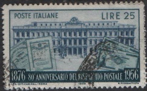 Palacio d' l' Cajas d' Ahorro Postal en Italia