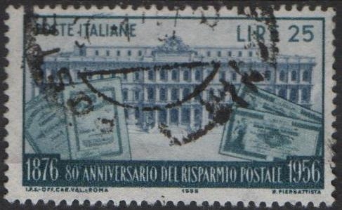 Palacio d' l' Cajas d' Ahorro Postal en Italia