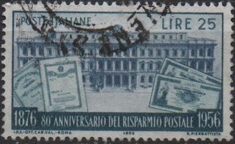 Palacio d' l' Cajas d' Ahorro Postal en Italia