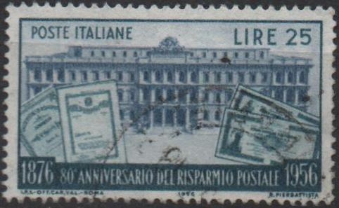 Palacio d' l' Cajas d' Ahorro Postal en Italia