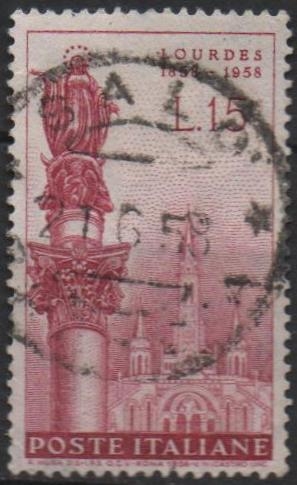 Virgen María y Santuario d' Lourdes