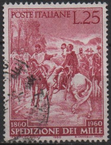 Centenario d' l' Expedicion d' l' Mil, Encuentro entre Garibaldi y Vittorio Emanuel II