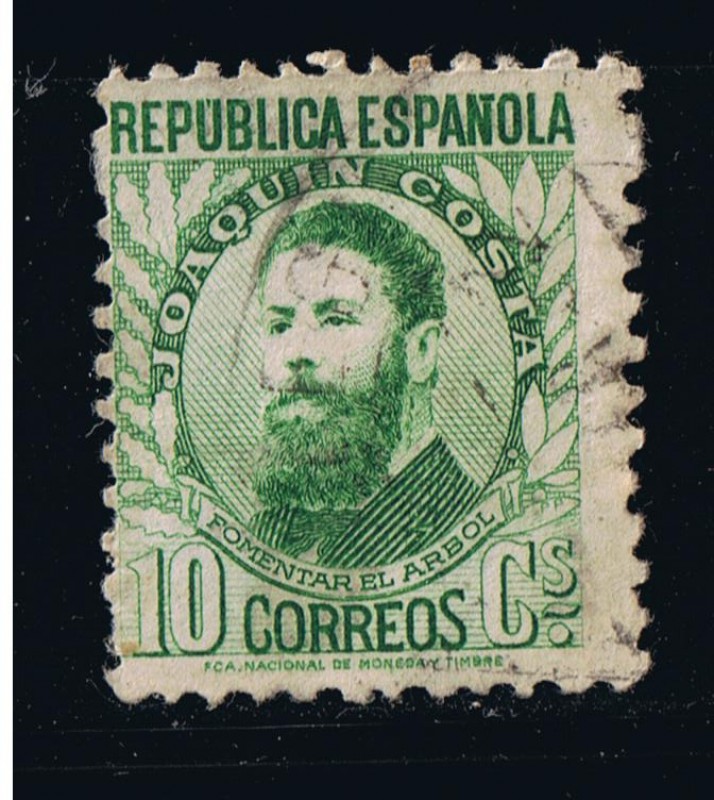 Edifil  nº  656   República Española    Joaquín  Costa