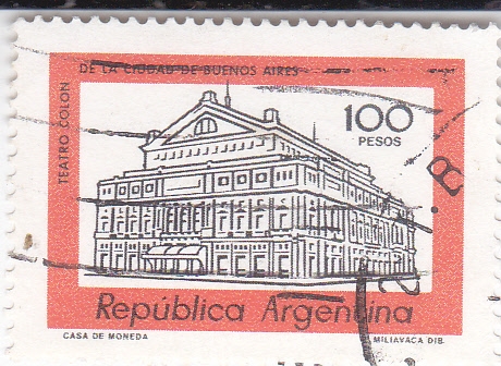teatro Colón de la ciudad de Buenos Aires