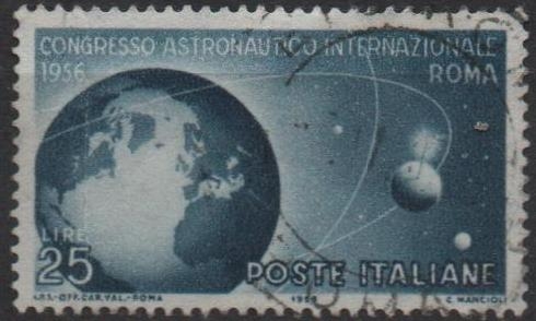 Congreso Internacional d' Astronautica en Roma