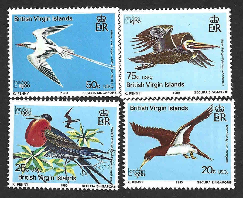 388-388 - Aves de Islas Vírgenes Británicas