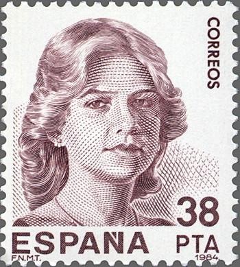 2754C - Exposición Mundial de Filatelia ESPAÑA'84 - S.A. la Infanta Doña Cristina de Borbón