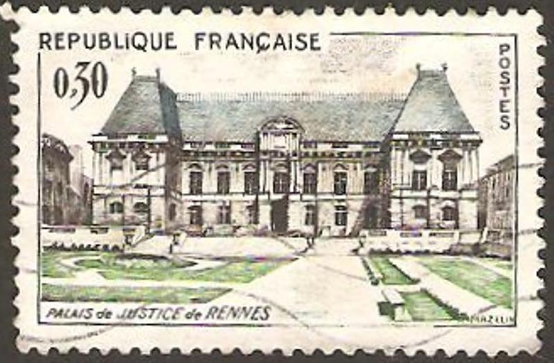 Palacio de Justicia en Rennes