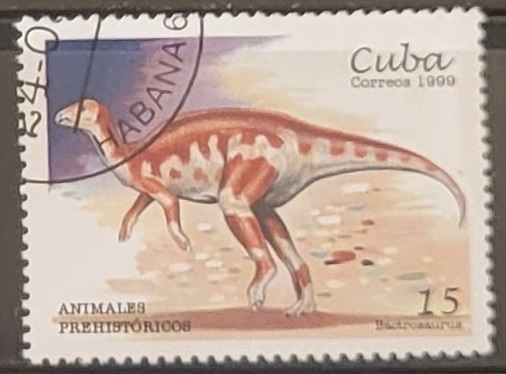 Animales prehistóricos - Bactrosaurus