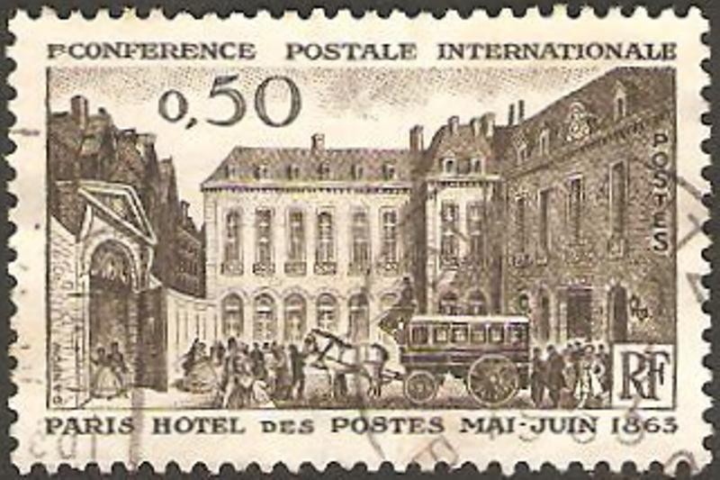 1387 - Centº de la conferencia internacional de correos