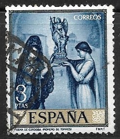 Pintores 1965 - Romero de Torres, Poema de Córdova 
